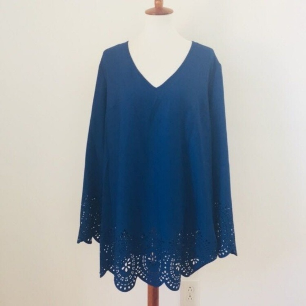 Catalina C4 soft Knit Tunic Swim Cover-up Top XL